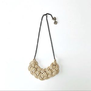 knotted rope necklace